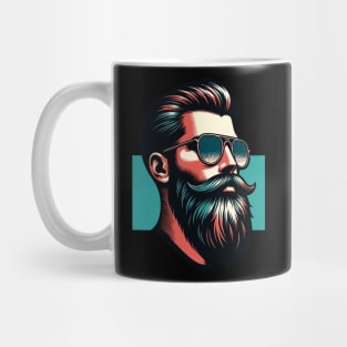 Beard Man in Sunglasses Mug